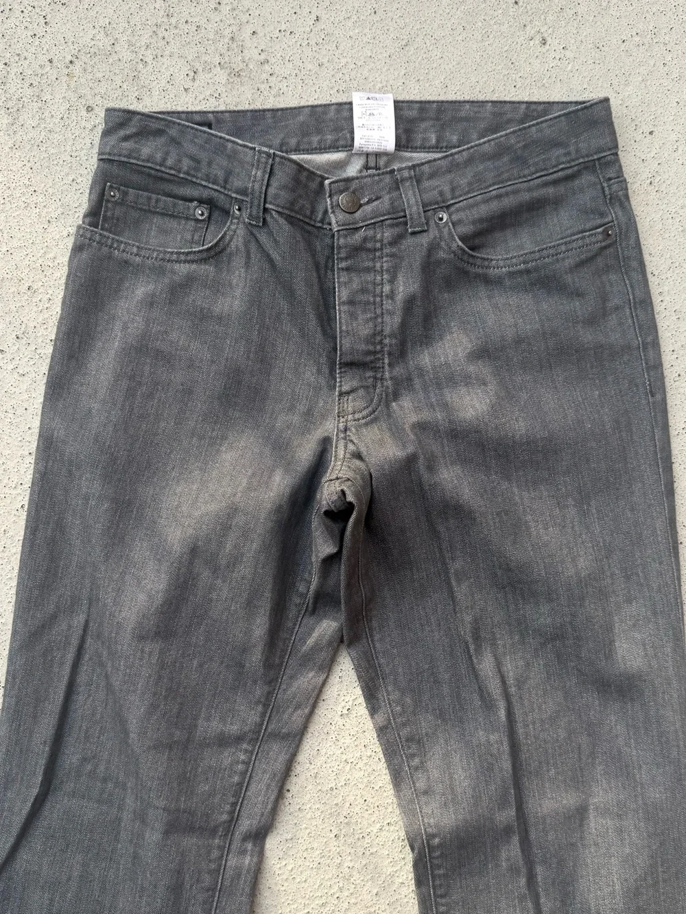 Patagonia Iron Clad Gray Organic Cotton Denim Jeans Men Size 32